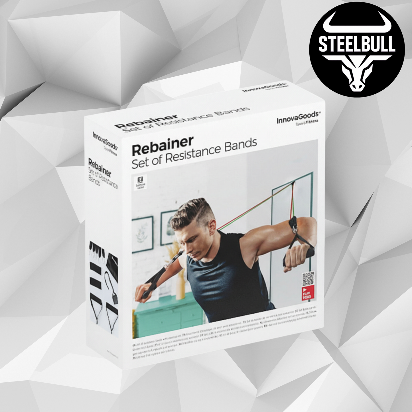 Set de Bandas Elásticas de Resistencia STEELBULL (11 Piezas)