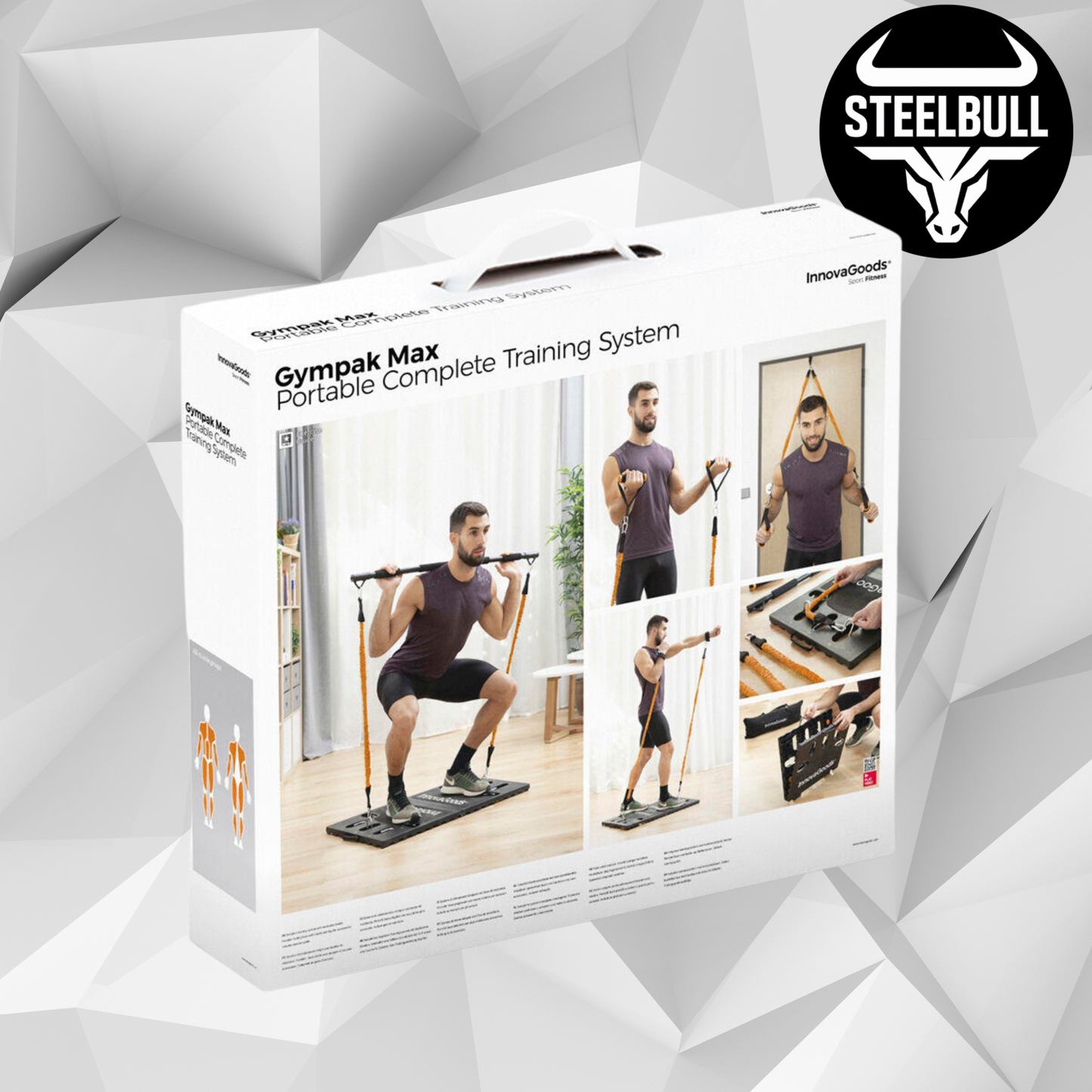 Estación de Entrenamiento Portátil Todo en Uno STEELBULL