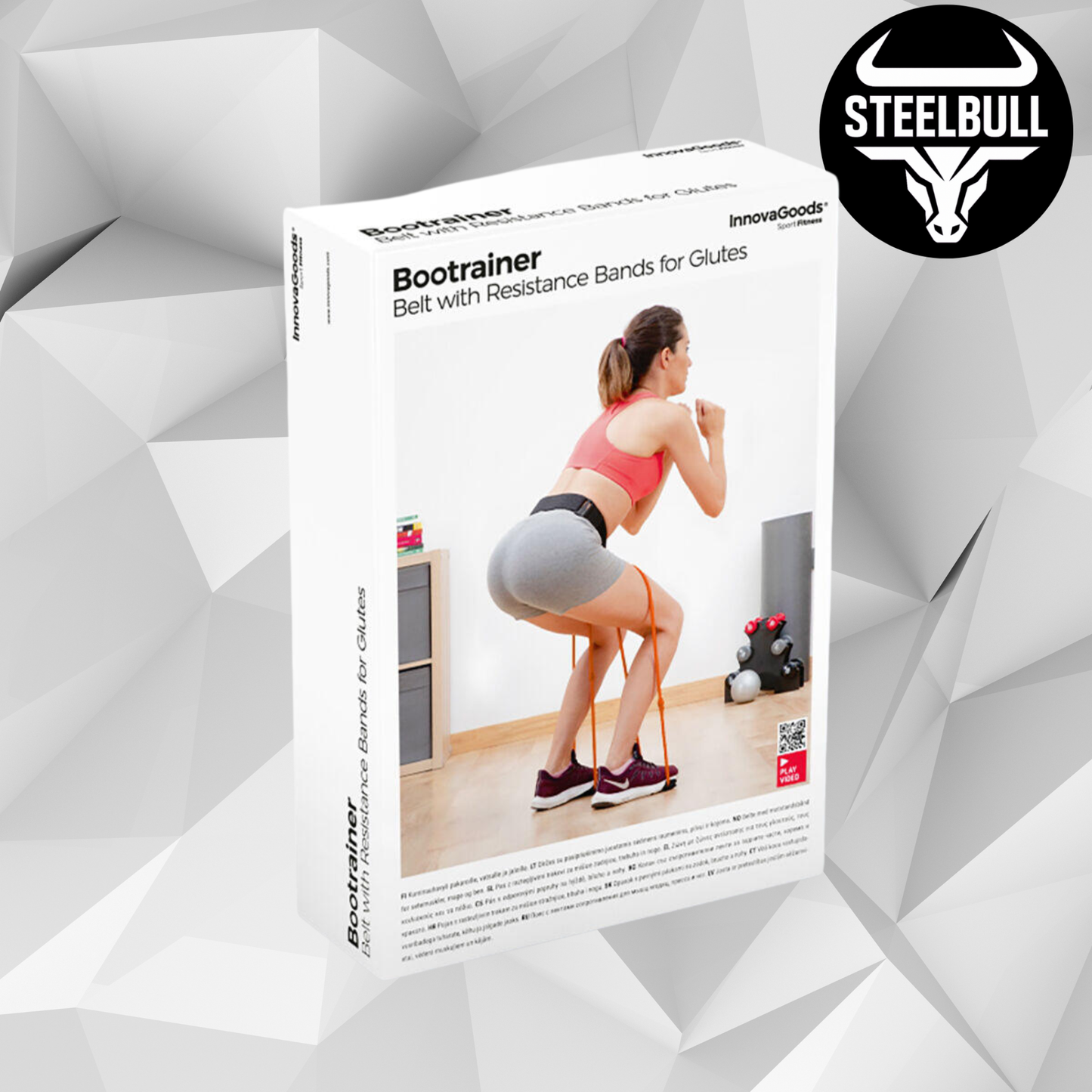 Cinturón de Resistencia para Glúteos STEELBULL