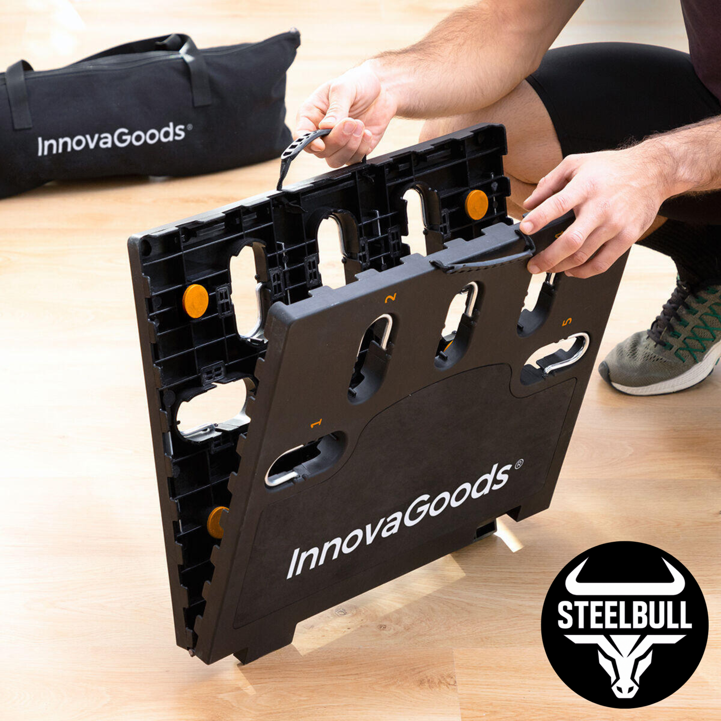 Estación de Entrenamiento Portátil Todo en Uno STEELBULL