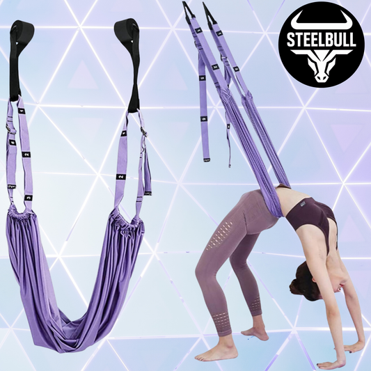 Cuerda de Suspensión para Yoga Aéreo STEELBULL